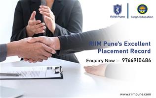 RIIM Pune’s Excellent Placement Record