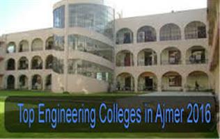 List of top engineering Colleges in Ajmer