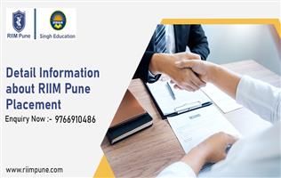 Detail Information about RIIM Pune Placement