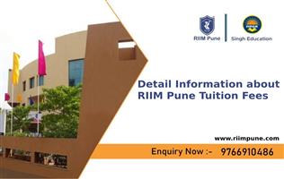 Detail information about RIIM Pune Tuition Fees