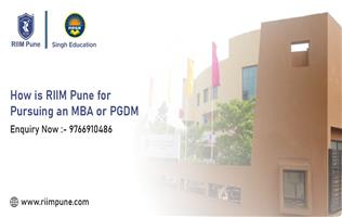How is RIIM Pune for Pursuing an MBA or PGDM